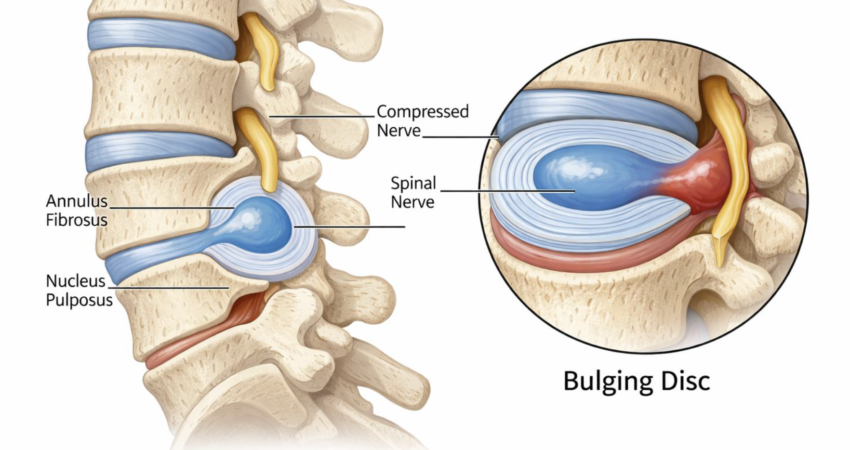 How to heal a bulging disc naturally